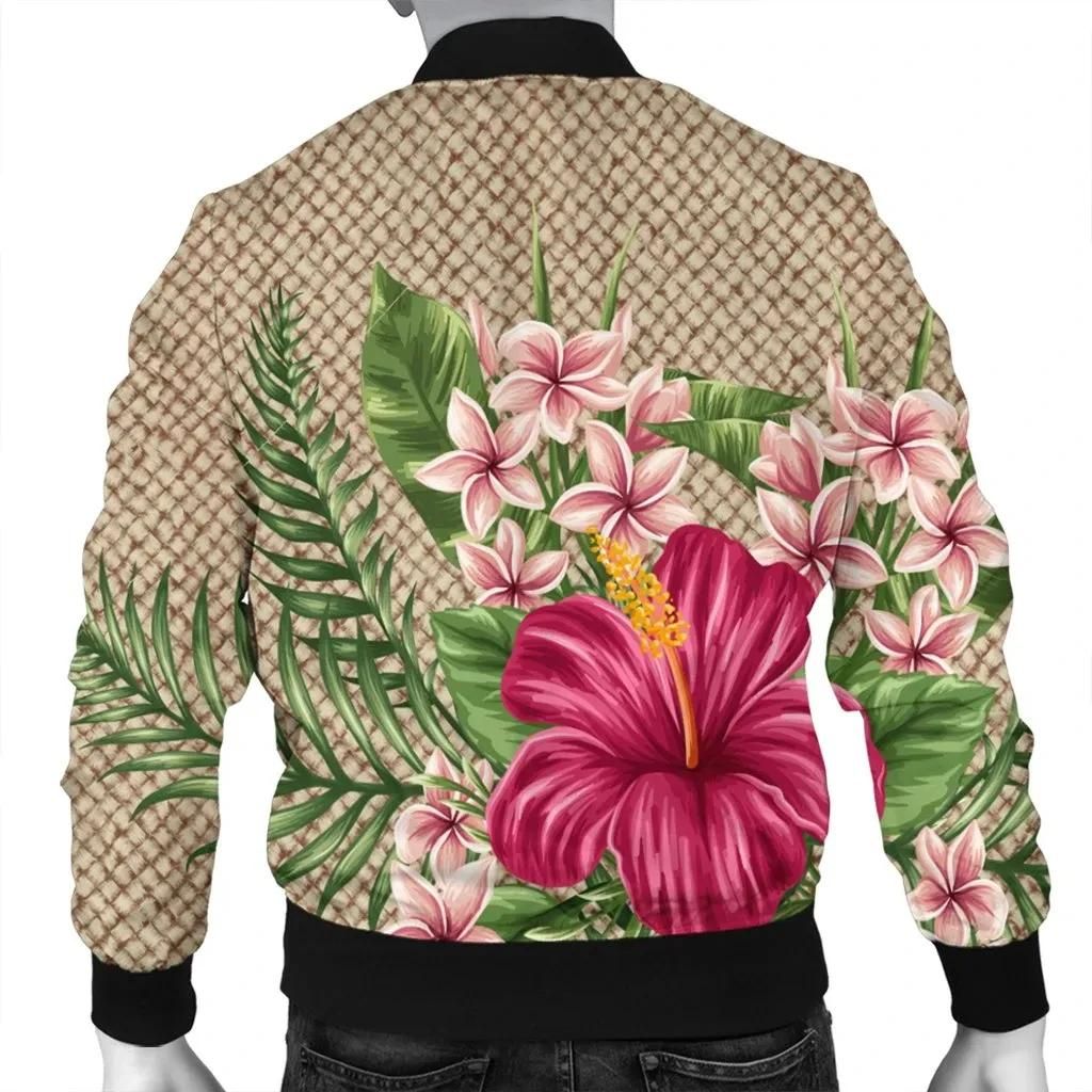 Hawaiian-Hibiscus-Plumeria-Palm-Leaves-Lauhala-Background-Polynesian-Bomber-Jacket-AH-A0-Bomber-Jacket-1