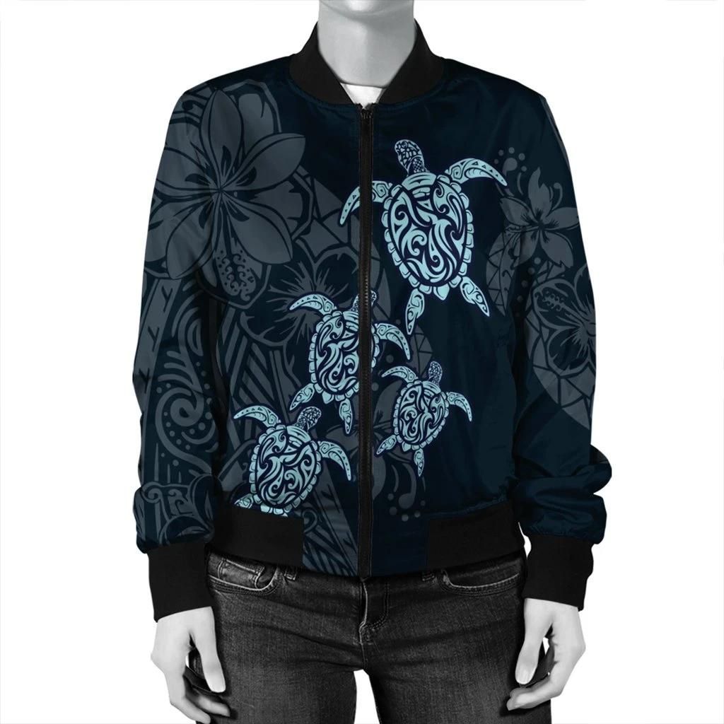Hawaiian-Hibiscus-Plumeria-Sea-Turtle-Polynesian-Bomber-Jacket-AH-JR-2