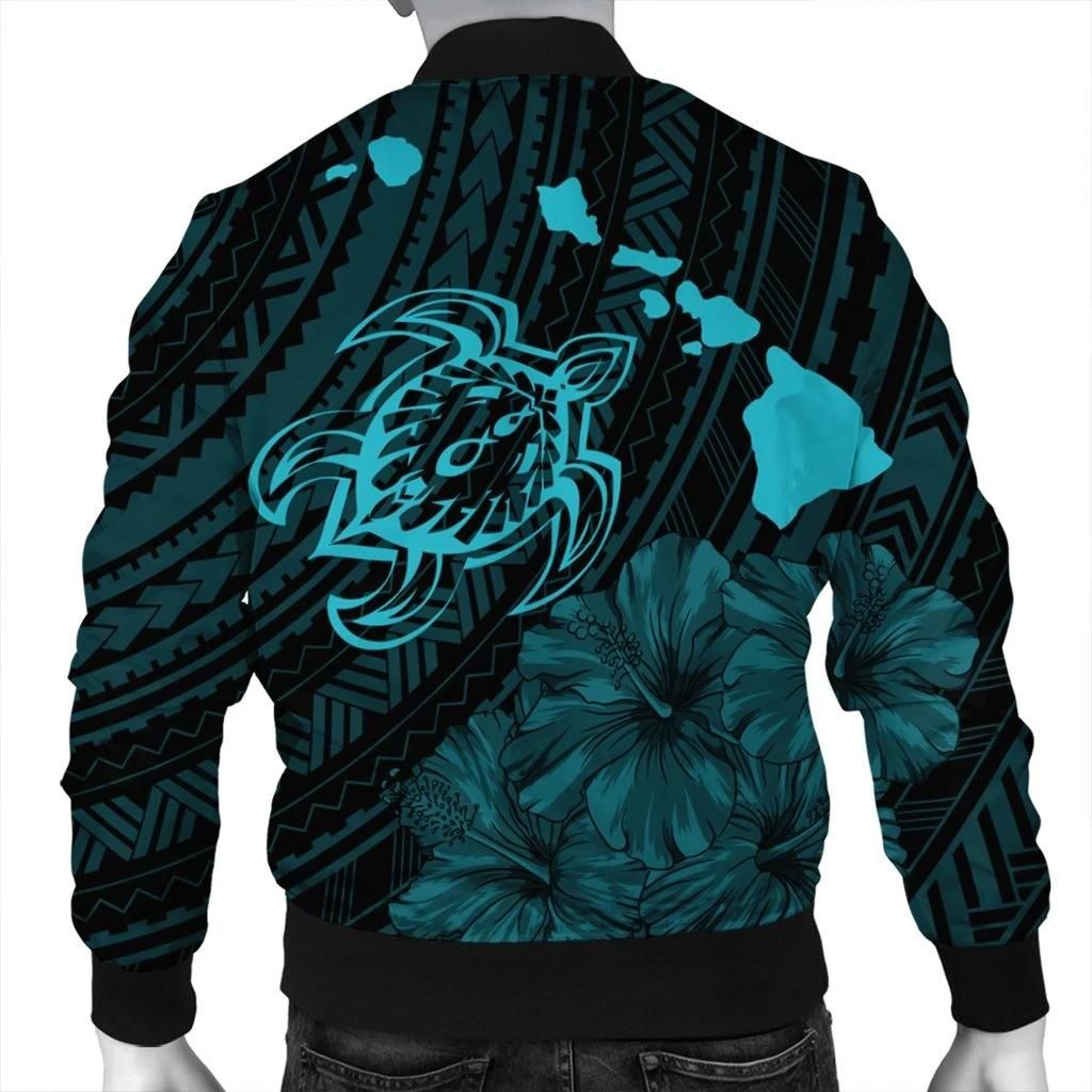 Hawaiian-Hibiscus-Sea-Turtle-Swim-Polynesian-Bomber-Jacket-Blue-AH-J5R-Bomber-Jacket-1