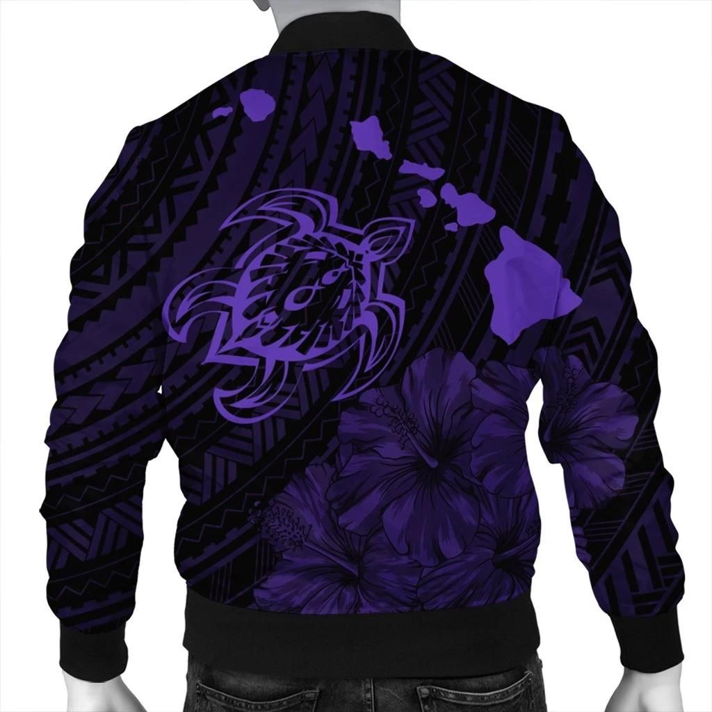 Hawaiian-Hibiscus-Sea-Turtle-Swim-Polynesian-Bomber-Jacket-Purple-AH-J5R-Bomber-Jacket-1