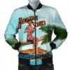 Hawaiian Hula Aboriginal Song Bomber Jacket - AH - JR Bomber Jacket