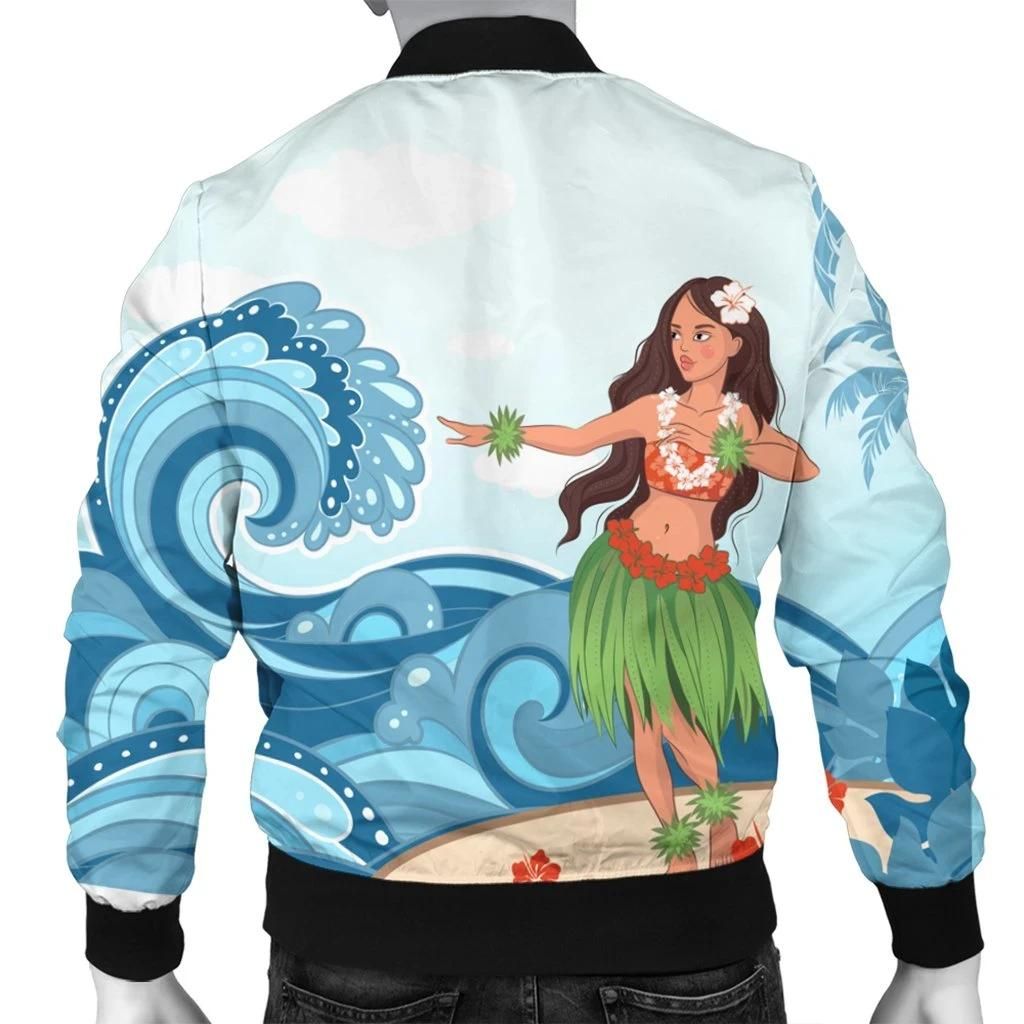 Hawaiian-Hula-Dance-Cartoon-Hibiscus-Wave-Bomber-Jacket-AH-JR-Bomber-Jacket-1