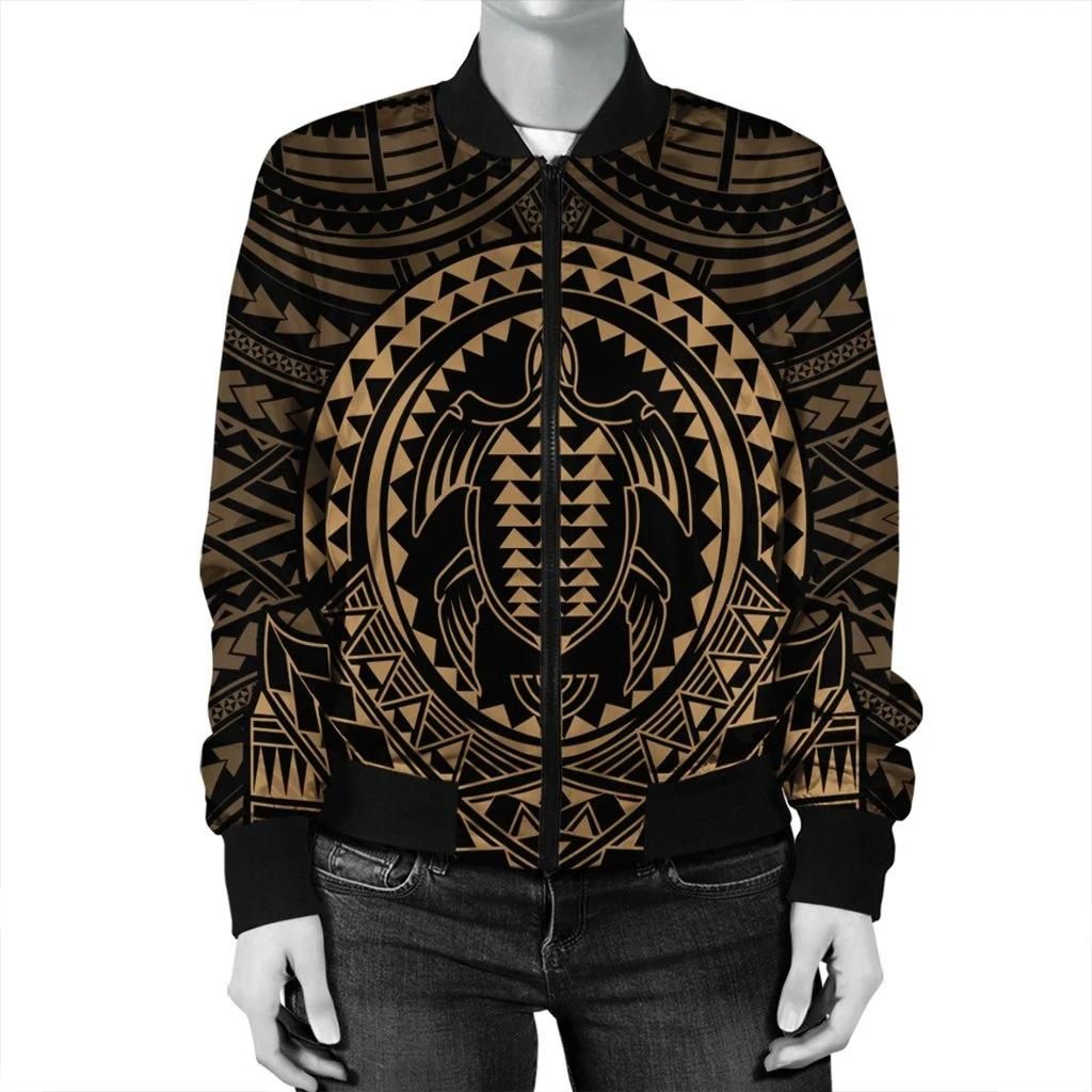 Hawaiian-Kakau-Honu-Arc-Polynesian-Gold-Bomber-Jacket-AH-JGR-Bomber-Jacket-2