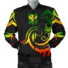 Hawaiian Kanaka Men's Bomber Jacket Hawaii Always In My Heart AH J1 Bomber Jacket