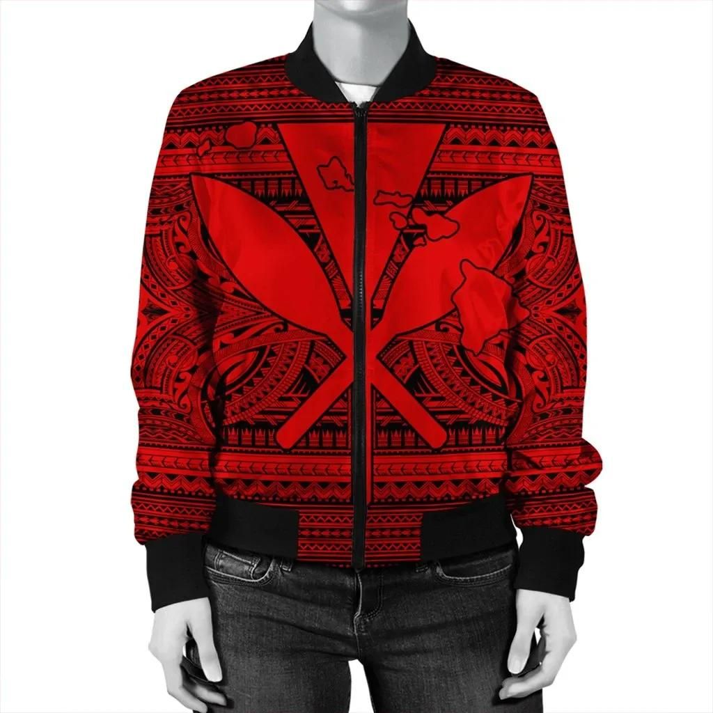 Hawaiian-Kanaka-Polynesian-Tribal-Bomber-Jacket-Reggae-Color-Red-AH-J7R-Bomber-Jacket-2