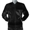 Hawaiian Kanaka Turtle Polynesian Bomber Jacket Gray AH - J7R Bomber Jacket