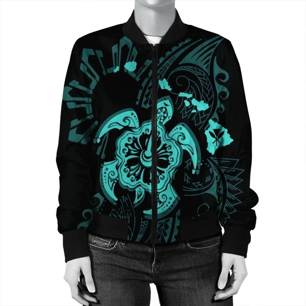 Hawaiian-Map-Kanaka-Hibiscus-Turtle-Turquoise-Polynesian-Bomber-Jacket-AH-J4R-Bomber-Jacket-2
