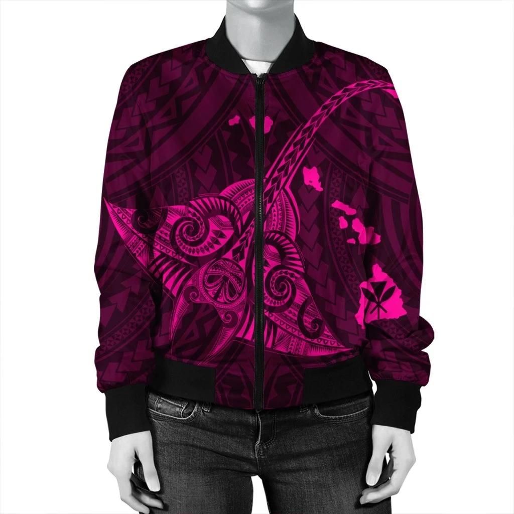 Hawaiian-Map-Kanaka-Manta-Ray-Polynesian-Bomber-Jacket-Pink-AH-J4R-Bomber-Jacket-2