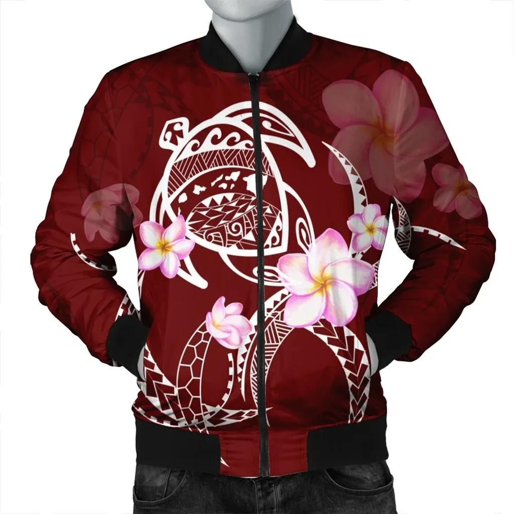 Hawaiian Map Plumeria Turtle Swim Polynesian Bomber Jacket - AH - J6R Bomber Jacket Hawaiian Map Plumeria Turtle Swim Polynesian Bomber Jacket - AH - J6R Bomber Jacket