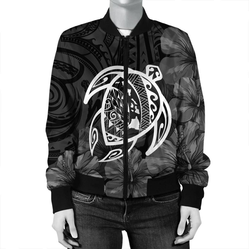 Hawaiian-Map-Turtle-Kanaka-Hibiscus-Polynesian-Bomber-Jacket-White-AH-J4R-Bomber-Jacket-2