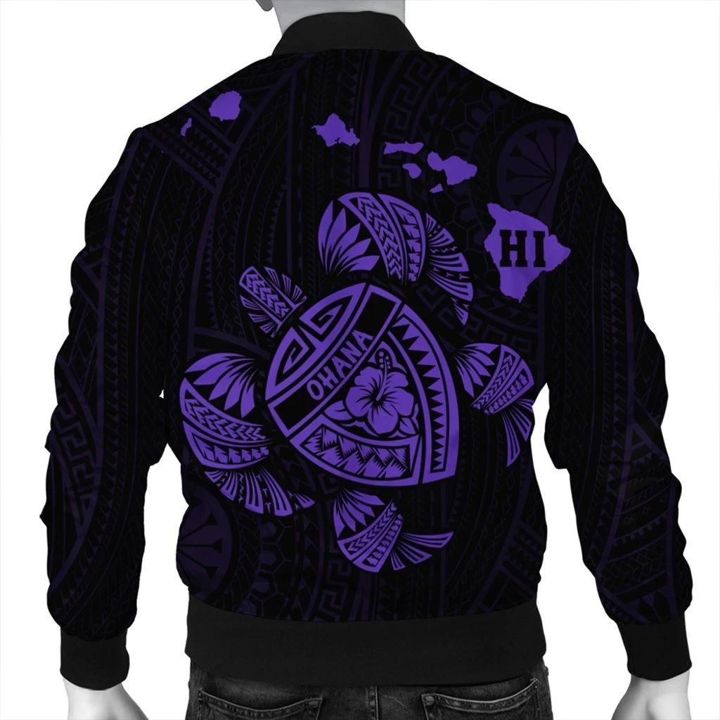 Hawaiian-Map-Turtle-Ohana-Hibicus-Polynesian-Bomber-Jacket-Purple-AH-J6R-1
