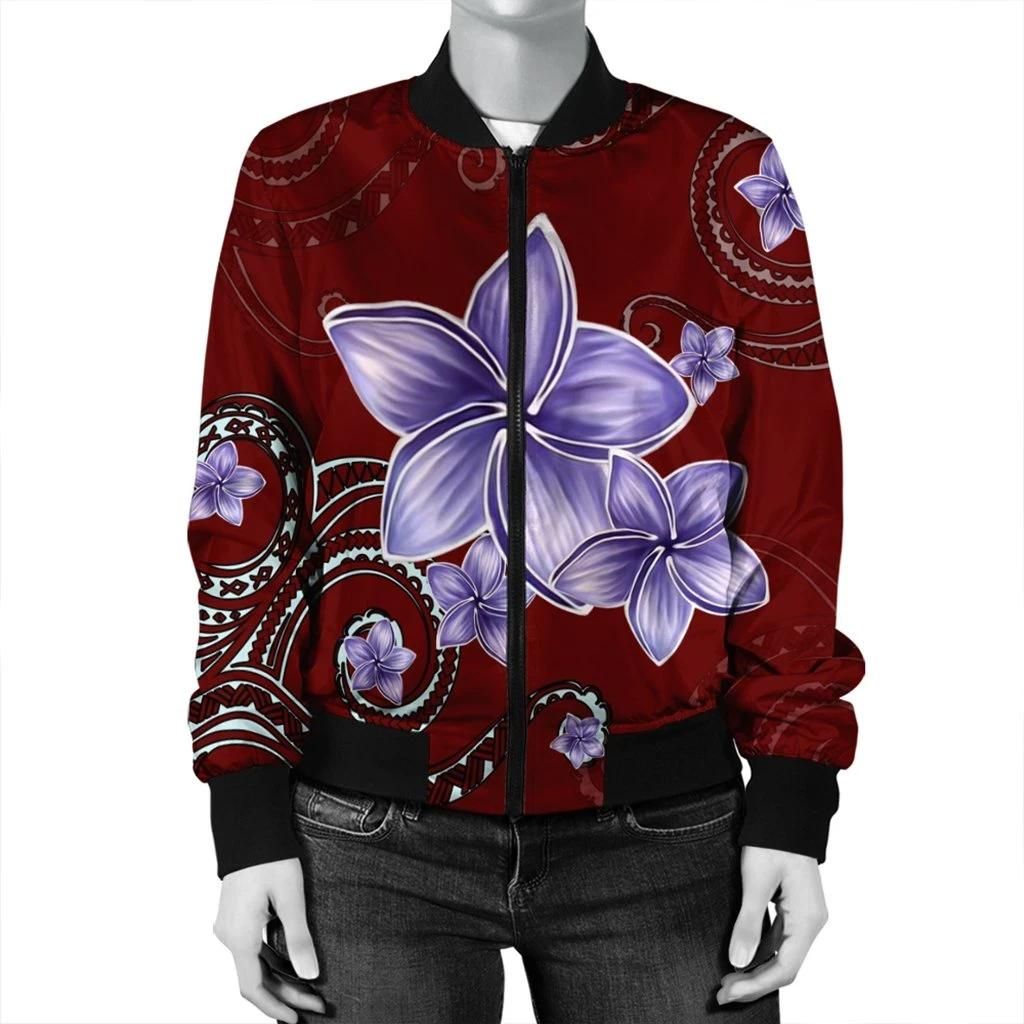 Hawaiian-Plumeria-Violet-Polynesian-Red-Bomber-Jacket-AH-JR-Bomber-Jacket-2