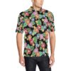 Hawaiian Themed Pattern Print Design H010 Men Polo Shirt