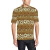 Hawaiian Themed Pattern Print Design H015 Men Polo Shirt