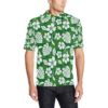 Hawaiian Themed Pattern Print Design H016 Men Polo Shirt