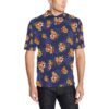Hawaiian Themed Pattern Print Design H02 Men Polo Shirt