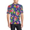Hawaiian Themed Pattern Print Design H05 Men Polo Shirt
