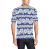 Hawaiian Themed Pattern Print Design H07 Men Polo Shirt