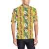 Hawaiian Themed Pattern Print Design H09 Men Polo Shirt