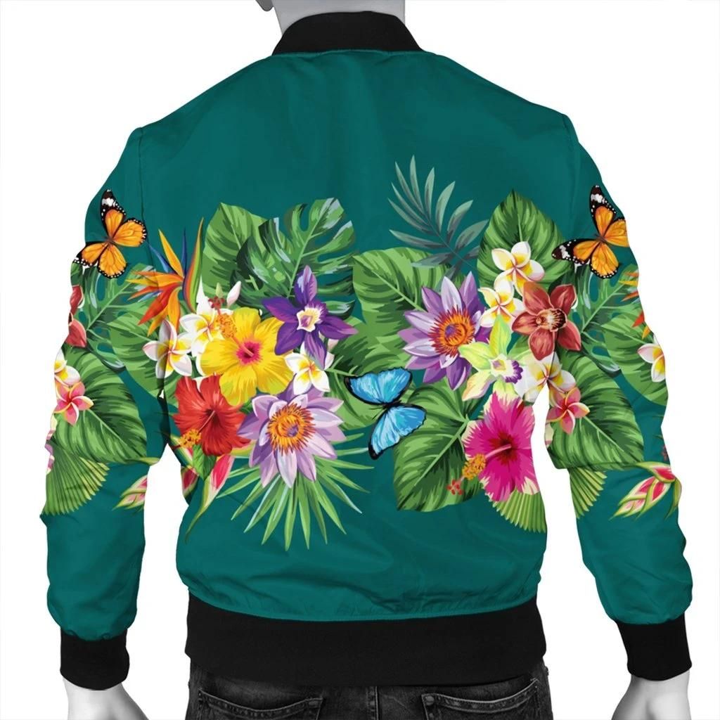 Hawaiian-Tropical-Strelitzia-Plumeria-Orchids-Hibiscus-Polynesian-Bomber-Jacket-AH-JR-Bomber-Jacket-1