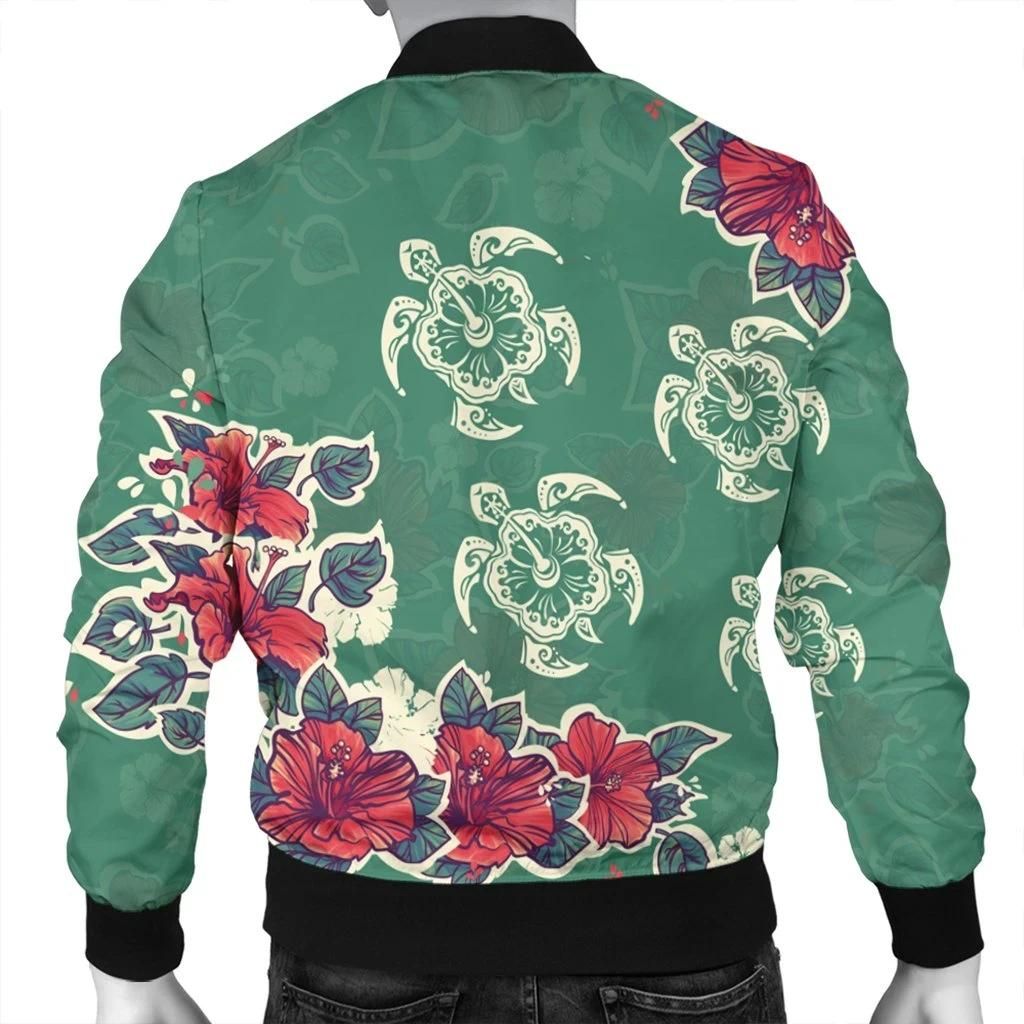 Hawaiian-Turtle-And-Colorful-Hibiscus-Polynesian-Bomber-Jacket-AH-JR-Bomber-Jacket-1