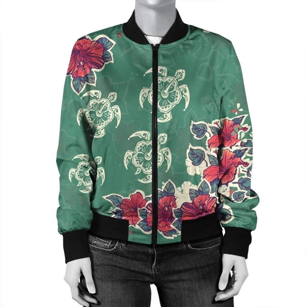 Hawaiian-Turtle-And-Colorful-Hibiscus-Polynesian-Bomber-Jacket-AH-JR-Bomber-Jacket-2