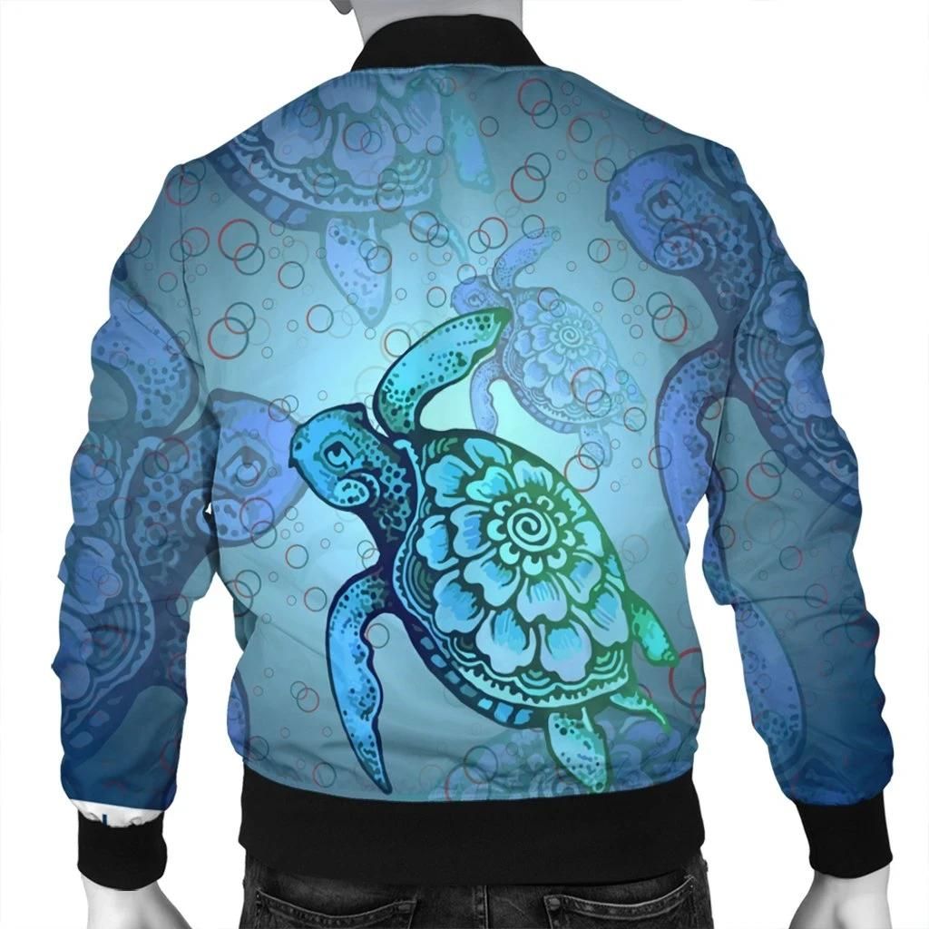 Hawaiian-Turtle-In-The-Sea-Bubble-Polynesian-Bomber-Jacket-AH-JR-Bomber-Jacket-1