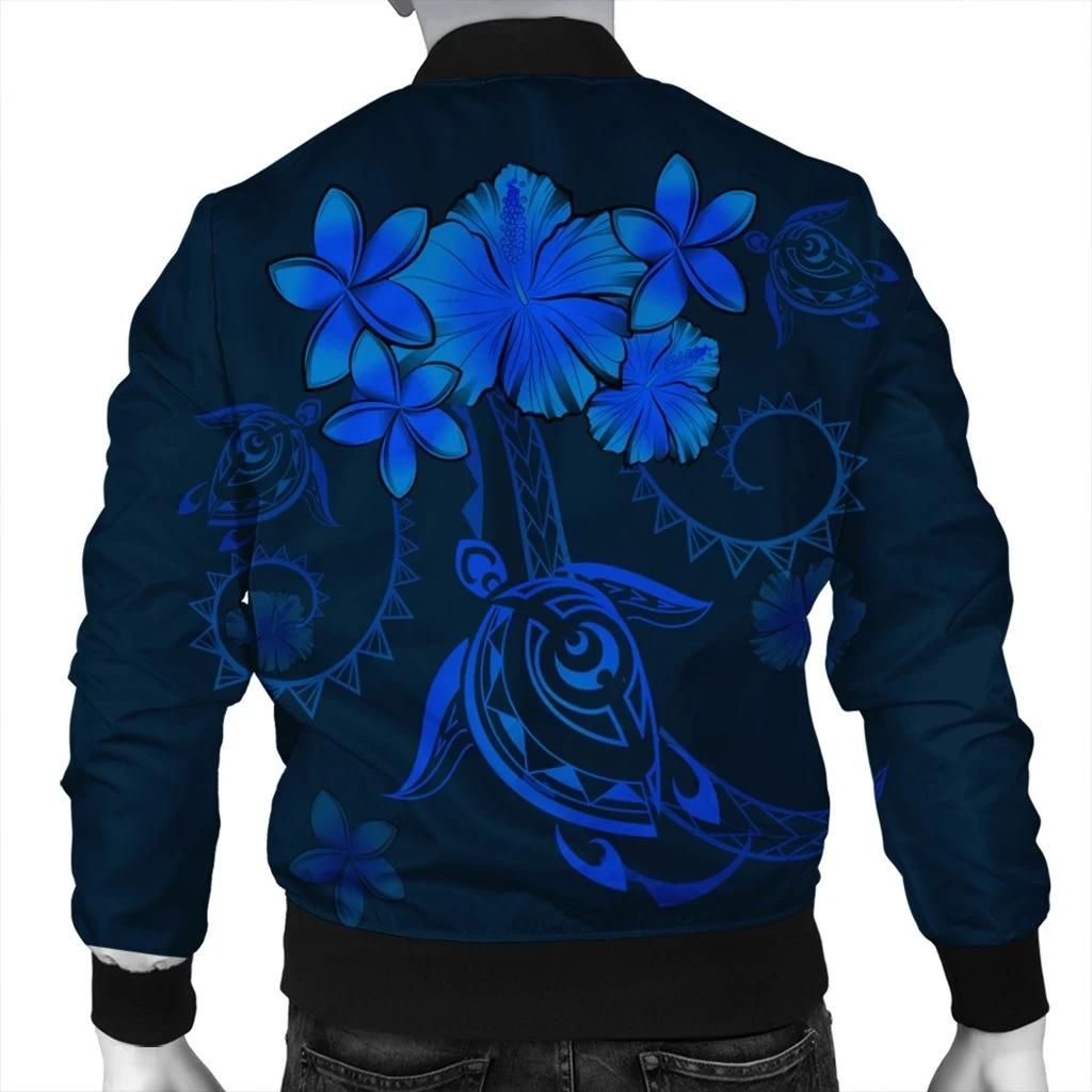 Hawaiian-Turtles-Hibiscus-Plumeria-Polynesian-Bomber-Jacket-Blue-AH-J4R-Bomber-Jacket-1