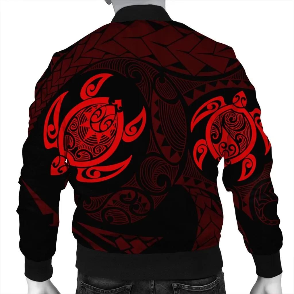 Hawaiian-Two-Turtle-Polynesian-Bomber-Jacket-Red-AH-J7R-Bomber-Jacket-1