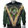 Hawkins or Haughan Ireland Bomber Jacket - GD Irish Legend Shamrock V Tie-Dye A7 Bomber Jacket