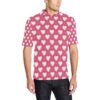 Heart Pattern Print Design He07 Men Polo Shirt
