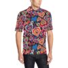 Heart Pattern Print Design He08 Men Polo Shirt