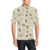 Hedgehog Cute Pattern Print Design 01 Men Polo Shirt