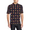 Heliconia Pattern Print Design Hl06 Men Polo Shirt