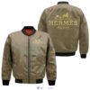 Hermes Paris 3D All Over Print Bomber Jacket
