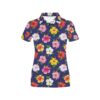 Hibiscus Colorful Print Design Lks301 Women'S Polo Shirt