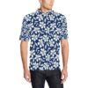 Hibiscus Pattern Print Design Hb031 Men Polo Shirt