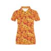 Hibiscus Summer Print Design Lks302 Women'S Polo Shirt