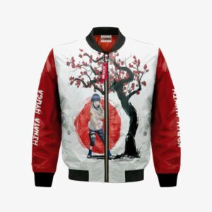 Hinata Hyuga Bomber Jacket Custom Nrt Ninja Under The Sun Cosplay Costumes Bomber Jacket