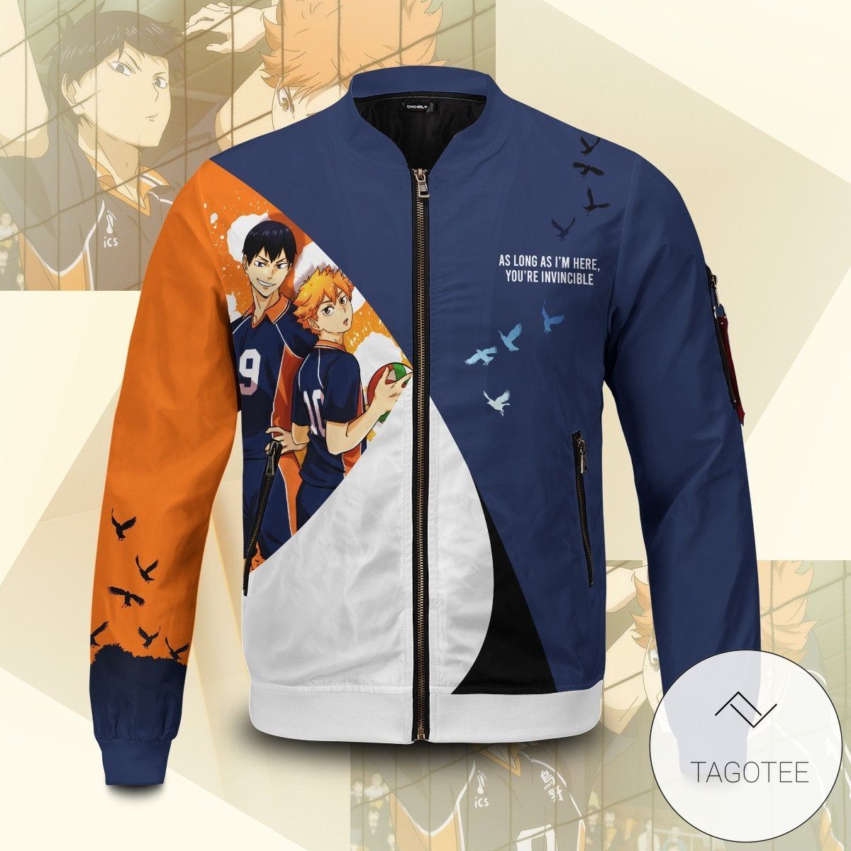 Hinata X Kageyama Bomber Jacket Hinata X Kageyama Bomber Jacket