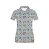 Hippie Print Design Lks307 Women's Polo Shirt