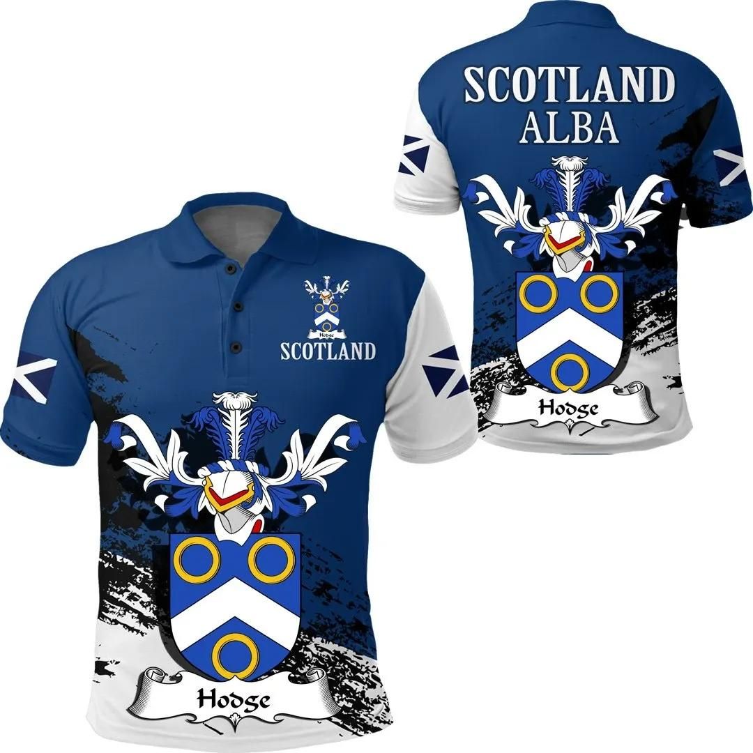 Hodge Scottish Family Crest Scotland Special Polo Shirt - Golf Shirt A7 Hodge Scottish Family Crest Scotland Special Polo Shirt - Golf Shirt A7