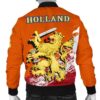 (Holland) Netherlands Lion Special Mens Bomber Jacket A7 Bomber Jacket