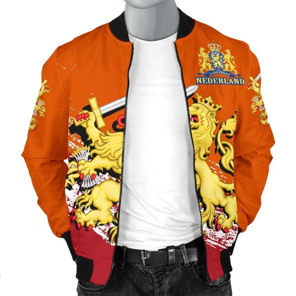 Holland-Netherlands-Lion-Special-Mens-Bomber-Jacket-A7-Bomber-Jacket-2