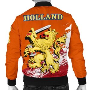 (Holland) Netherlands Lion Special Mens Bomber Jacket A7 Bomber Jacket