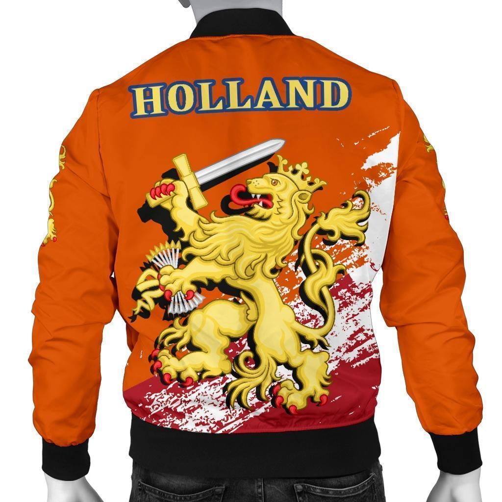 (Holland) Netherlands Lion Special Mens Bomber Jacket A7 Bomber Jacket (Holland) Netherlands Lion Special Mens Bomber Jacket A7 Bomber Jacket