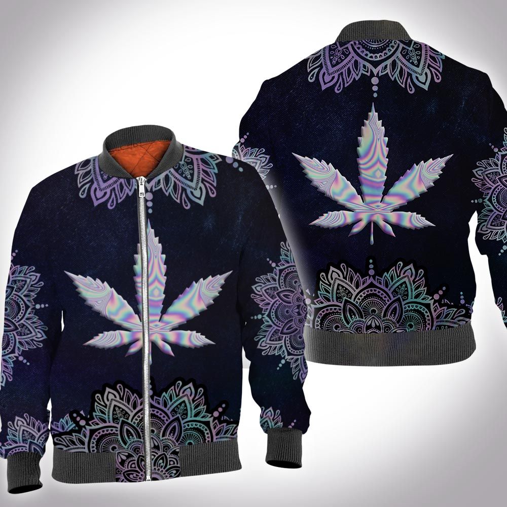 Hologram mandala weed 3D All Over Printed Shirt Hologram mandala weed 3D All Over Printed Shirt
