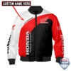 Honda Custom Name Bomber Jacket 01