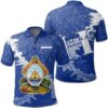 Honduras Christmas Coat Of Arms Polo Shirt X Style J78