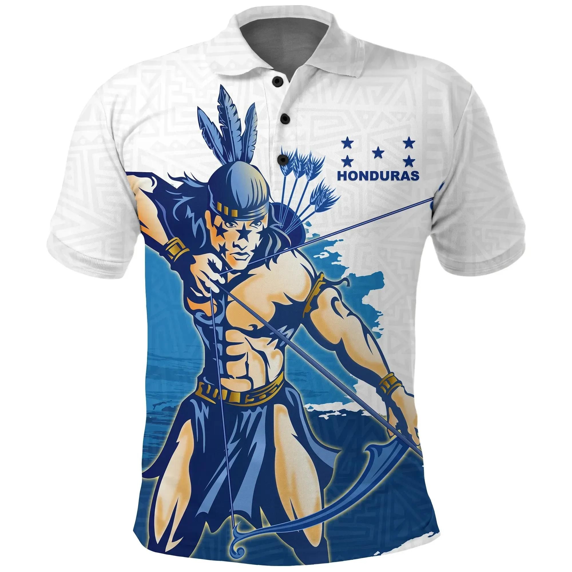 Honduras Indio Lempira Polo Shirt K4 Honduras Indio Lempira Polo Shirt K4